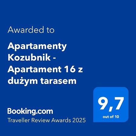 Apartamenty Kozubnik - Apartament 16 Z Duzym Tarasem Porąbka Eksteriør billede